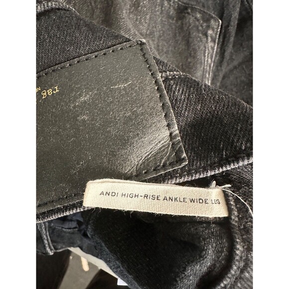 Rag & Bone Jean In Andi High Rise Ankle Wide Leg Size 25 - Picture 10 of 10